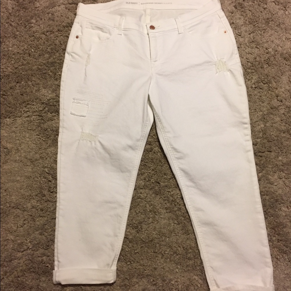 Old Navy Boyfriend Skinny Capris